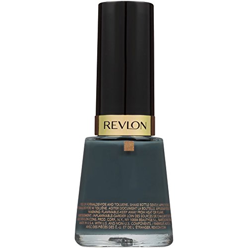 Foto 3 pulgar | Esmalte De Uñas Revlon Nail Enamel 390 Iconic Negro/gris 15 Ml - Venta Internacional.