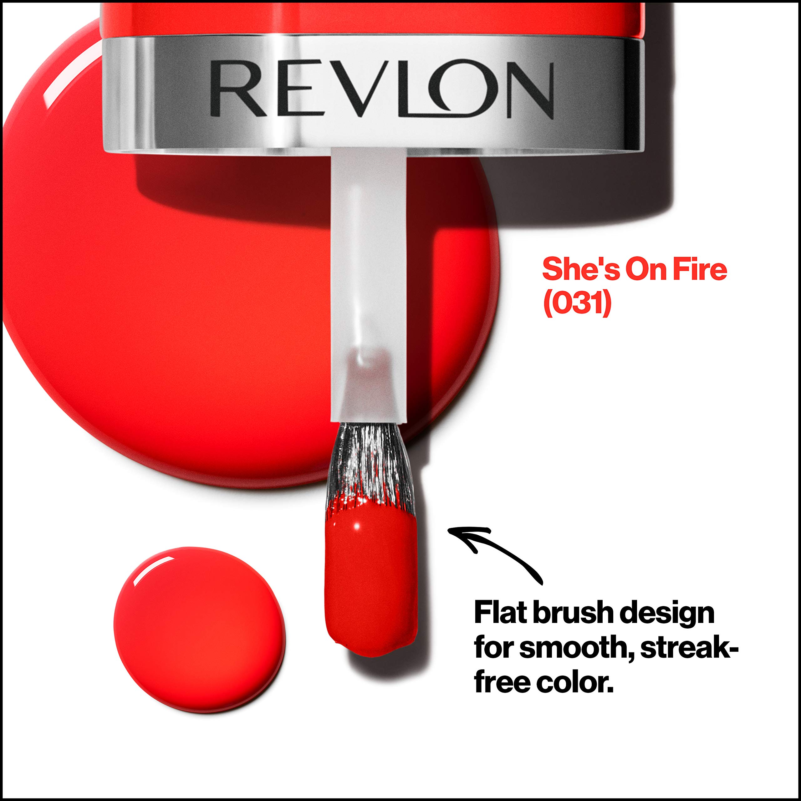 Foto 4 pulgar | Esmalte de Uñas Revlon Ultra Hd Snap 031 She's On Fire 8ml - Venta Internacional
