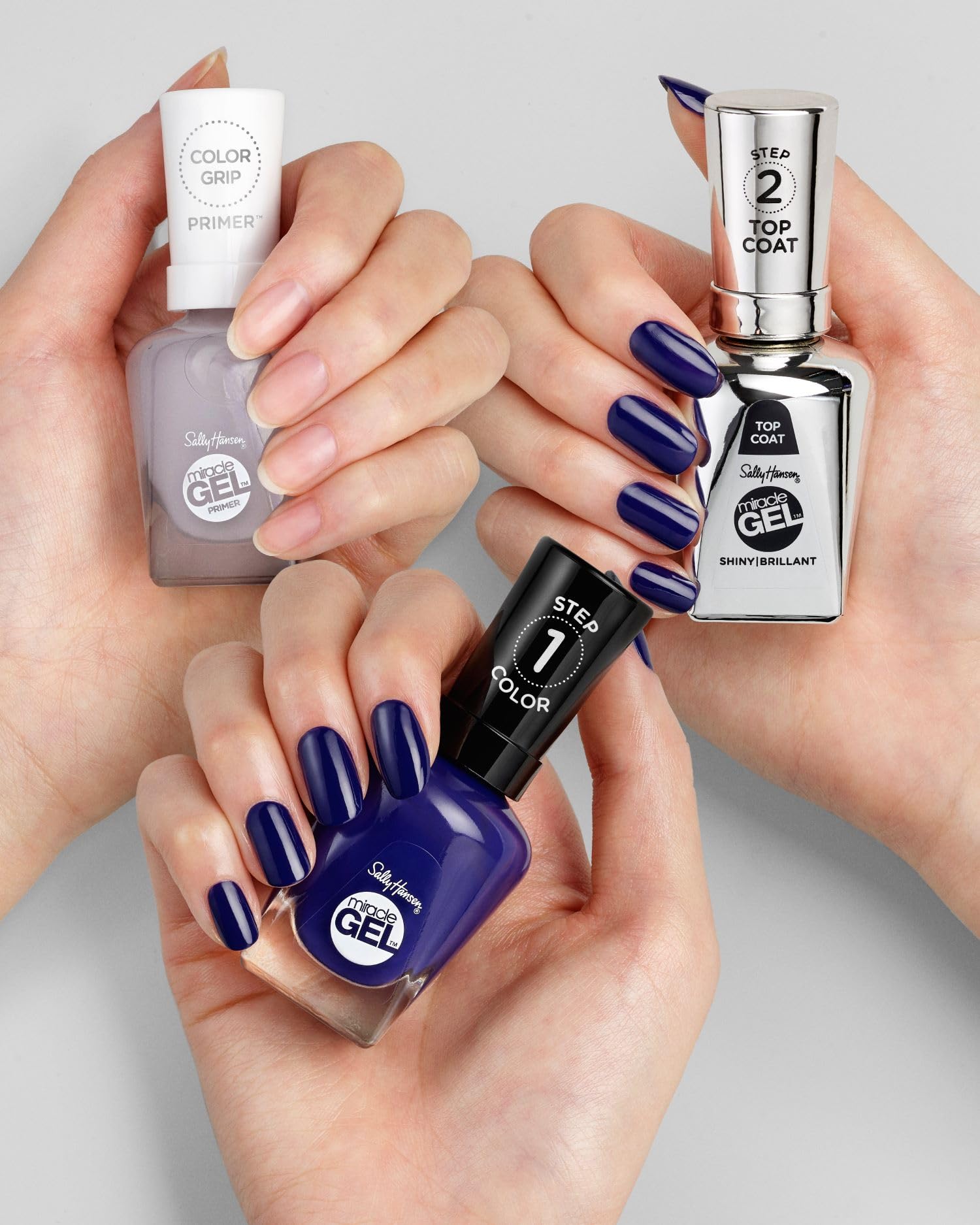 Foto 7 | Esmalte De Uñas Sally Hansen Miracle Gel Midnight Mod 15ml - Venta Internacional.