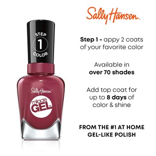 Foto 3 | Esmalte De Uñas Sally Hansen Miracle Gel Frill Seeker #184 - Venta Internacional.