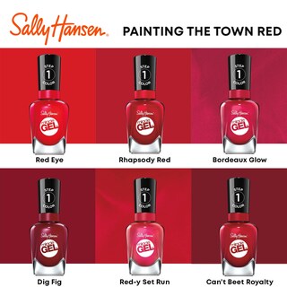 Foto 4 | Esmalte De Uñas Sally Hansen Miracle Gel World Wide Red 409 - Venta Internacional