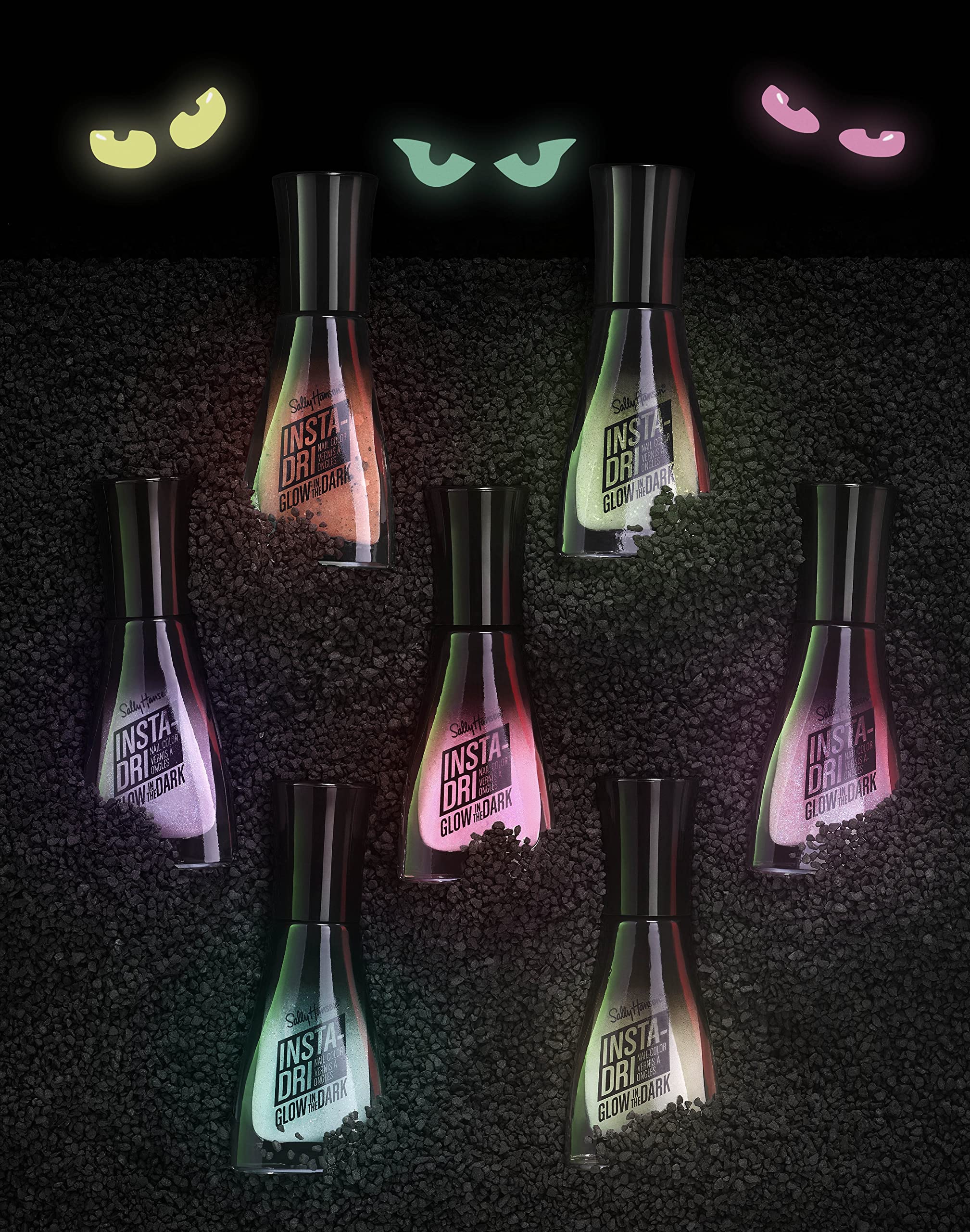 Foto 7 | Esmalte De Uñas Sally Hansen Insta-dri Que Brilla En La Oscuridad 15 Ml - Venta Internacional.