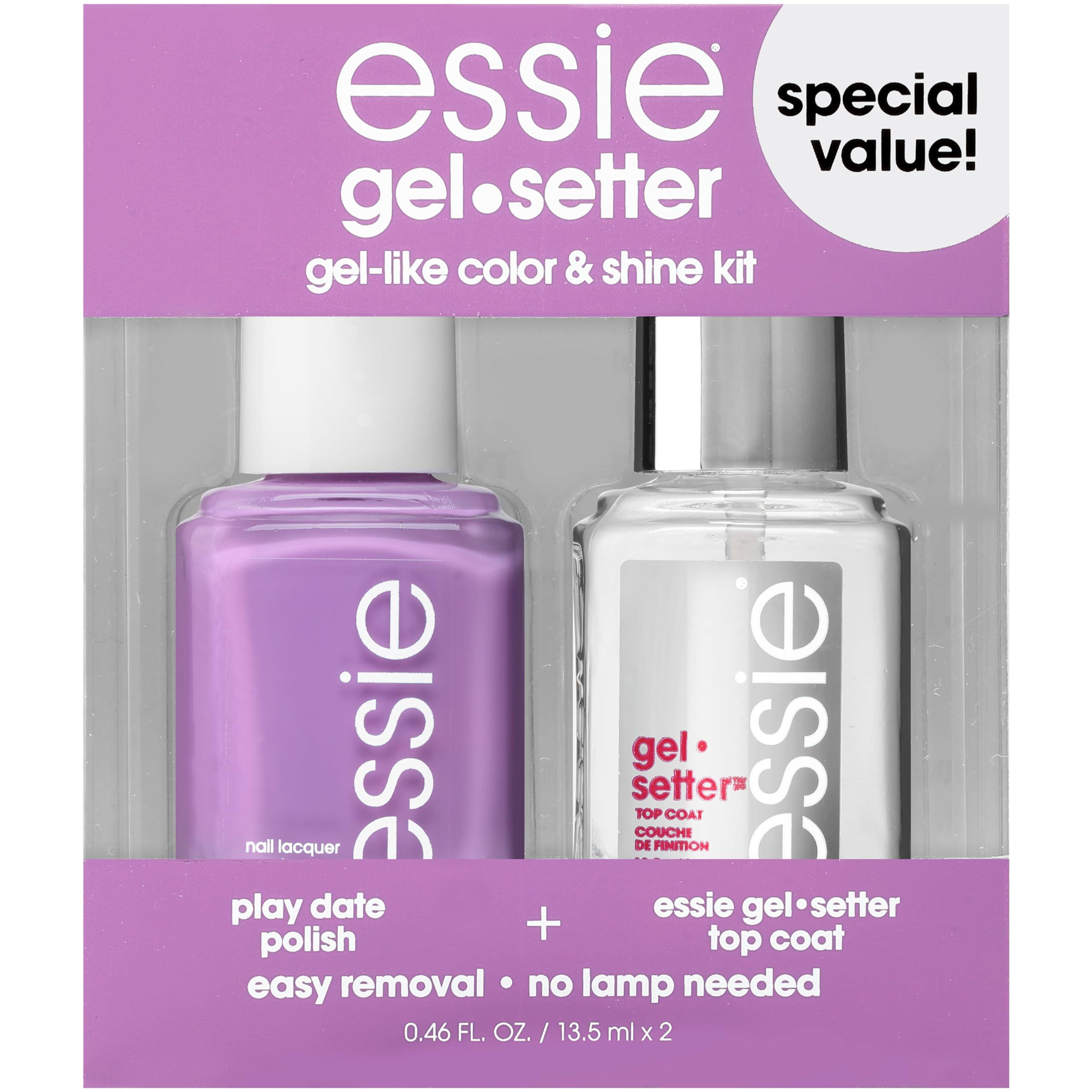 Foto 3 pulgar | Esmalte de Uñas Essie Gel Setter Longwear & Shine Play Date - Venta Internacional