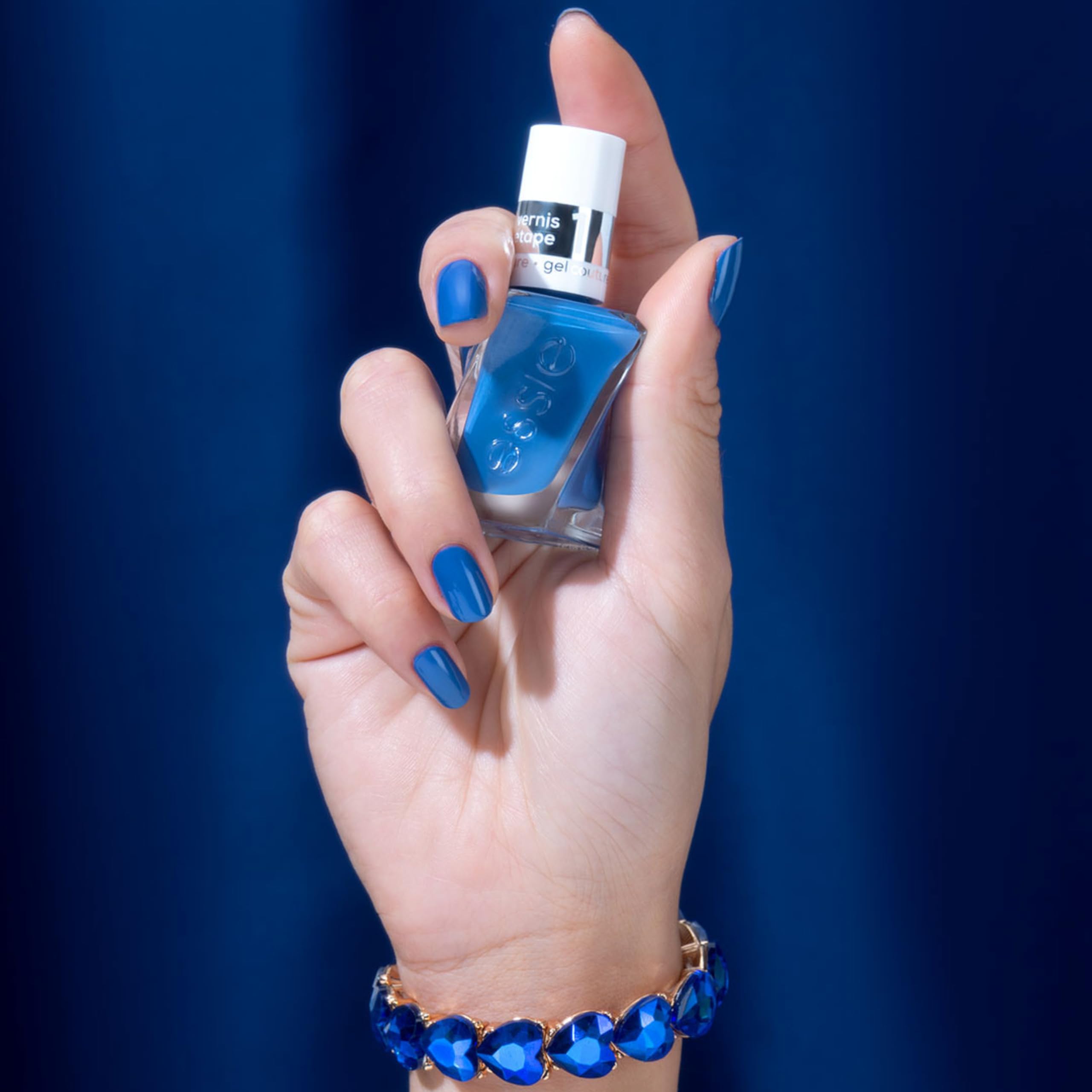 Foto 5 pulgar | Esmalte de Uñas Essie Gel Couture Be Dazzled Blue 13,5 Ml Vegano - Venta Internacional