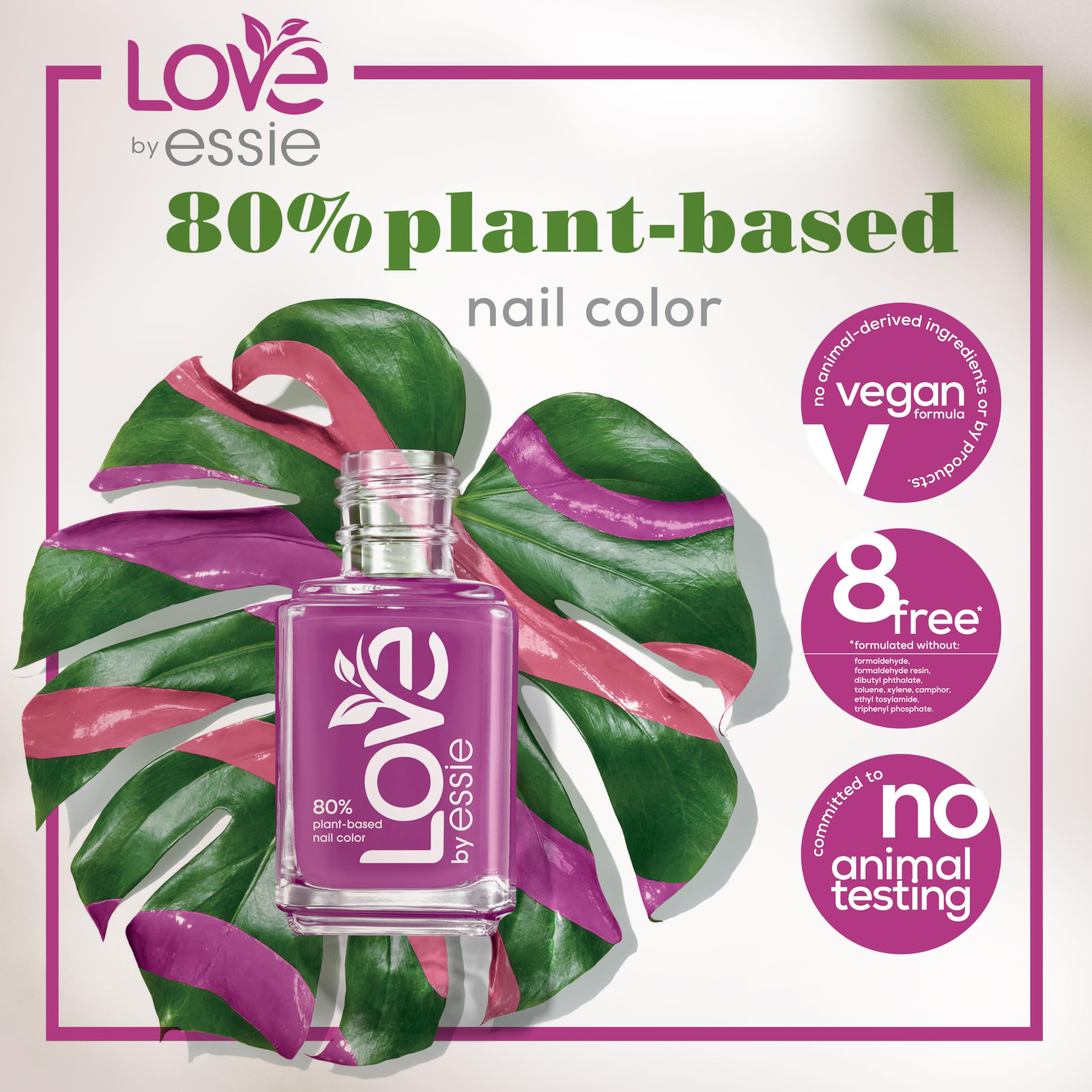 Foto 4 | Esmalte de Uñas Essie Love 80% Vegano de Origen Vegetal 13,5 ml - Venta Internacional