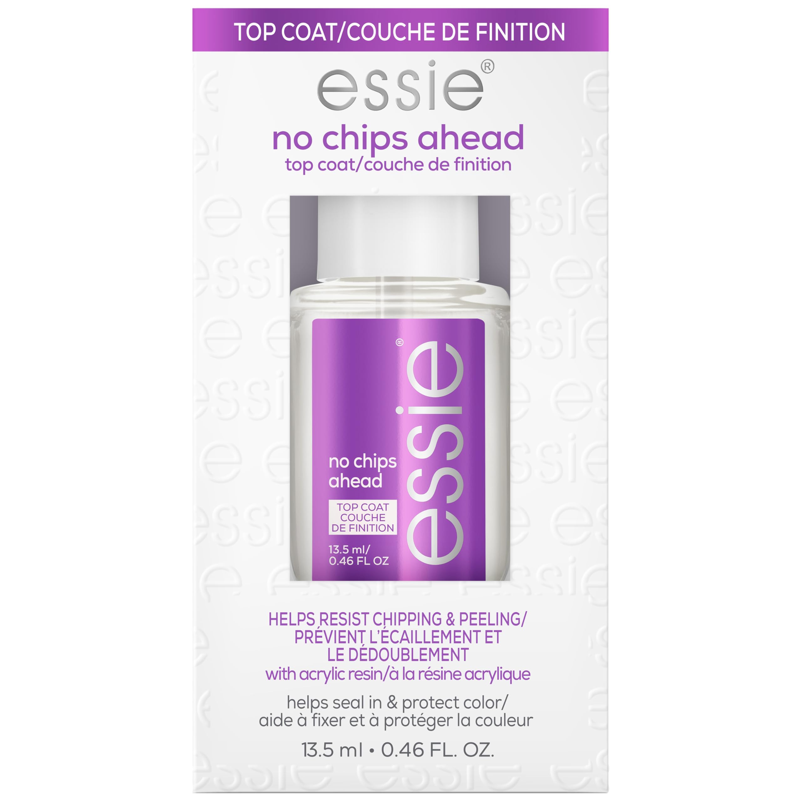 Capa Superior Essie No Chips Ahead para un Acabado Brillante - Venta Internacional