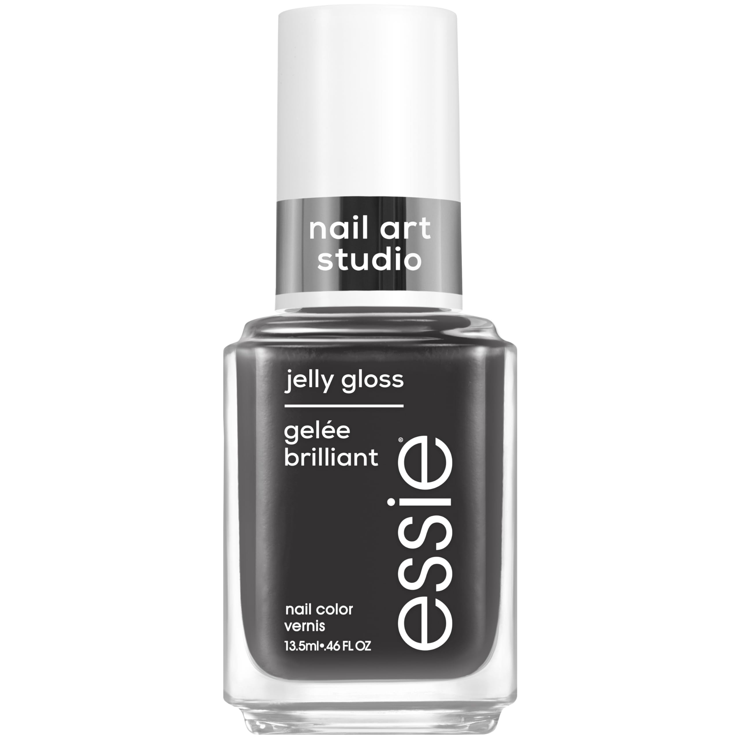 Foto 2 pulgar | Esmalte de Uñas Essie Nail Art Studio Jelly Gloss Sheer Black - Venta Internacional