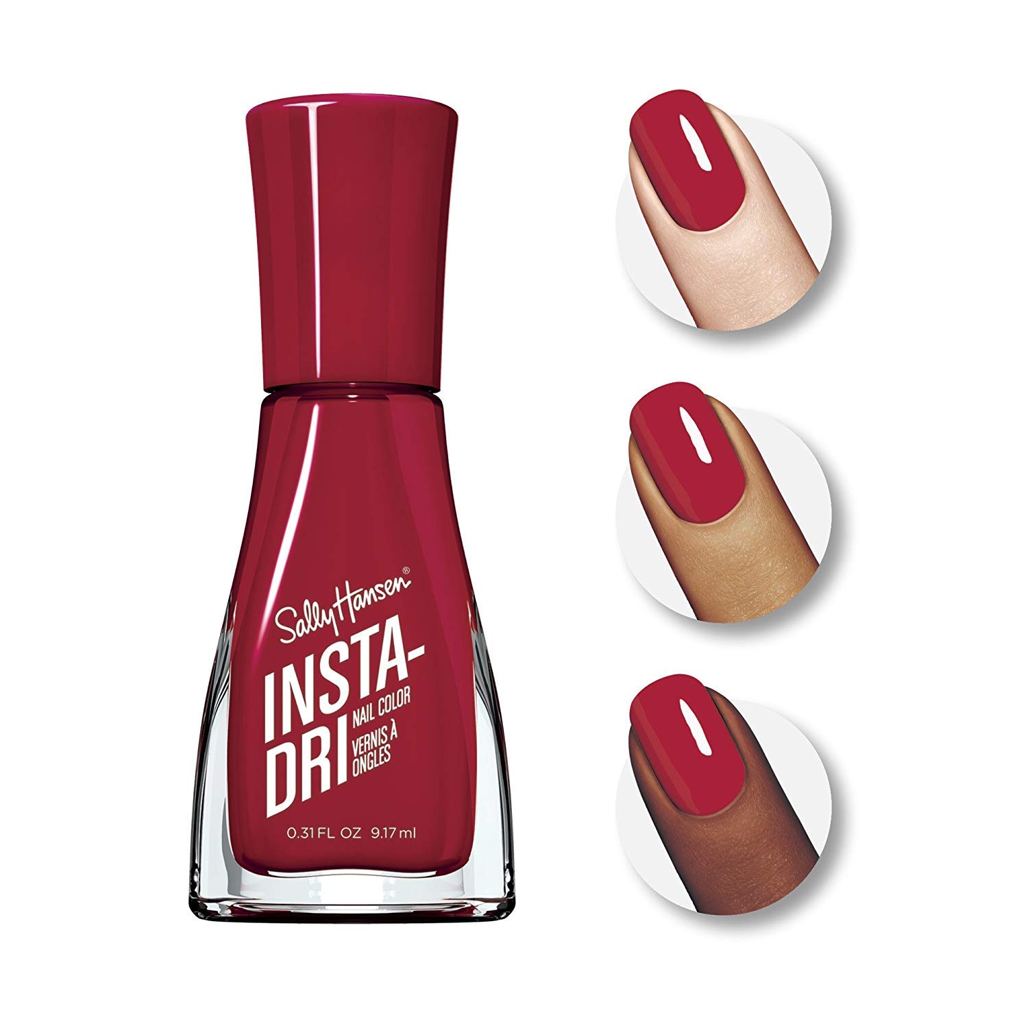 Foto 3 pulgar | Esmalte de Uñas Sally Hansen Instadri Rapid Red 1 Unidad - Venta Internacional