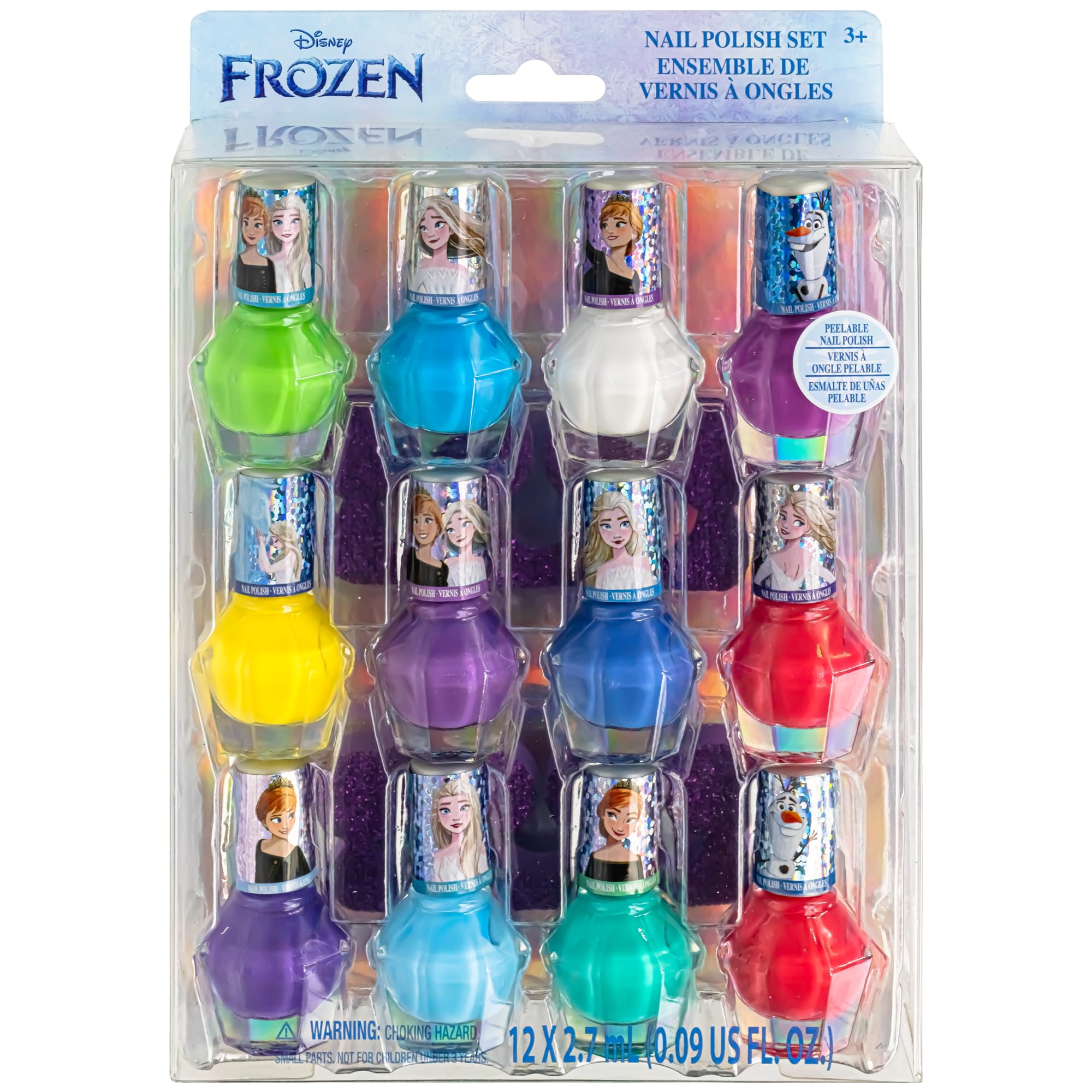 Foto 1 | Set De Esmaltes De Uñas Townley Girl Disney Frozen Elsa And Anna - Venta Internacional.