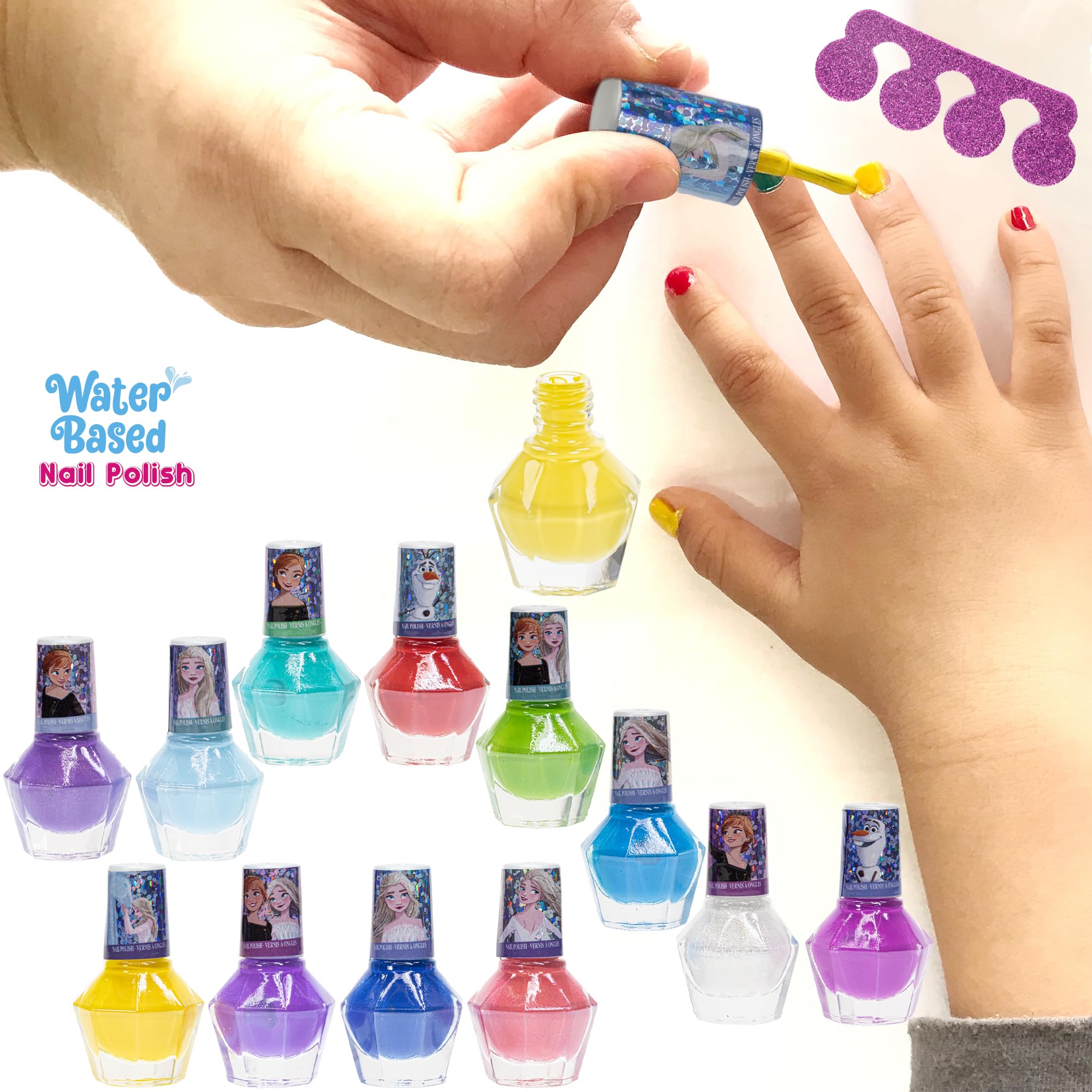 Foto 4 pulgar | Set De Esmaltes De Uñas Townley Girl Disney Frozen Elsa And Anna - Venta Internacional.