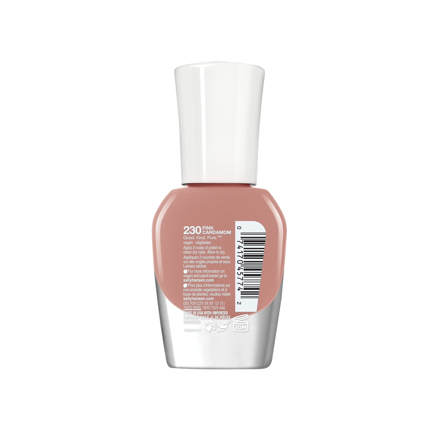 Foto 8 pulgar | Esmalte De Uñas Sally Hansen Good Kind Pure Vegan Pink Cardamom - Venta Internacional.