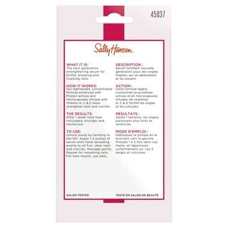 Foto 7 | Tratamiento De Uñas Sally Hansen, Sérum Vitamínico Hard As Nails - Venta Internacional.
