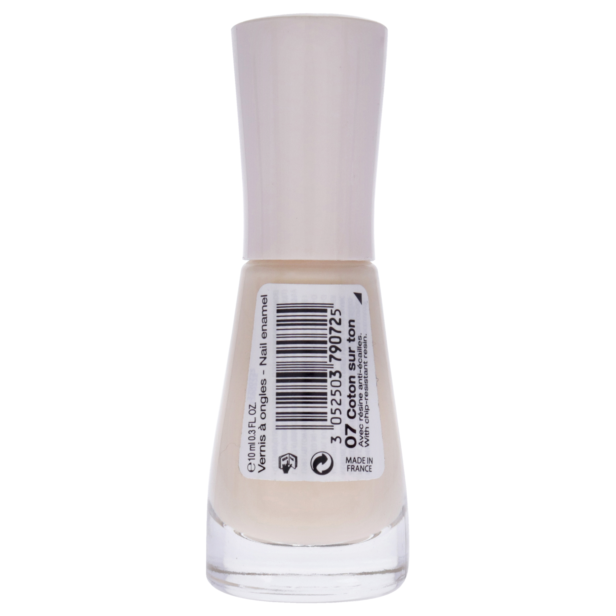 Foto 2 | Esmalte De Uñas Bourjois So Laque Glossy #07 Coton Sur Ton 9 Ml - Venta Internacional.