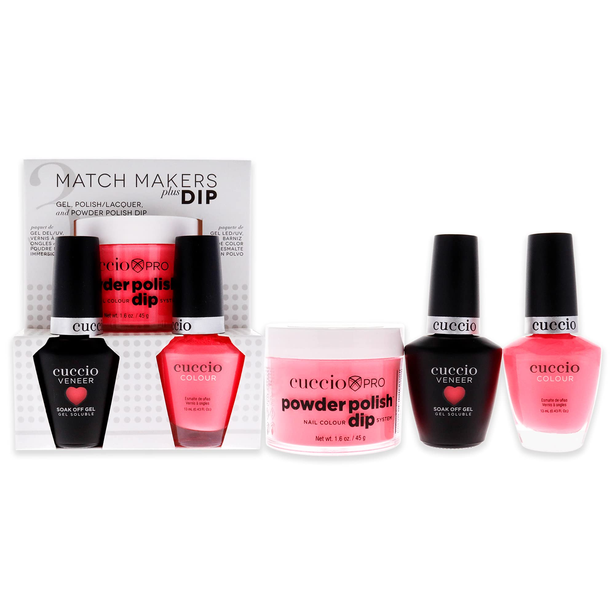 Foto 1 | Kit De Baño Para Uñas Cuccio Colour Matchmakers Plus Livin' On A Prayer - Venta Internacional.
