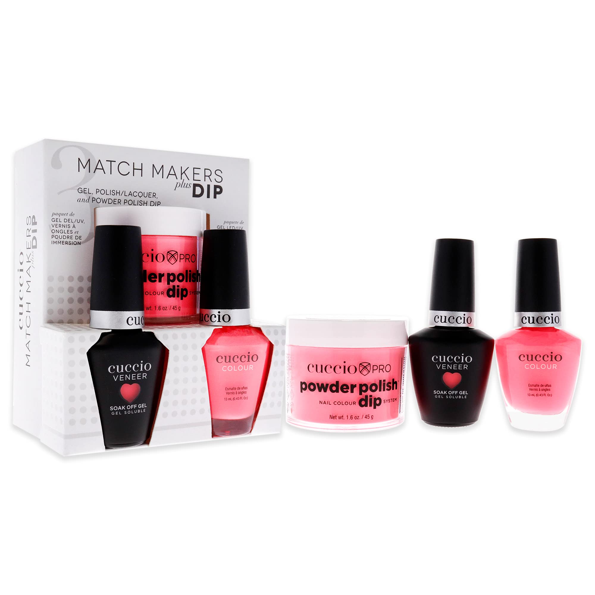 Foto 4 pulgar | Kit De Baño Para Uñas Cuccio Colour Matchmakers Plus Livin' On A Prayer - Venta Internacional.