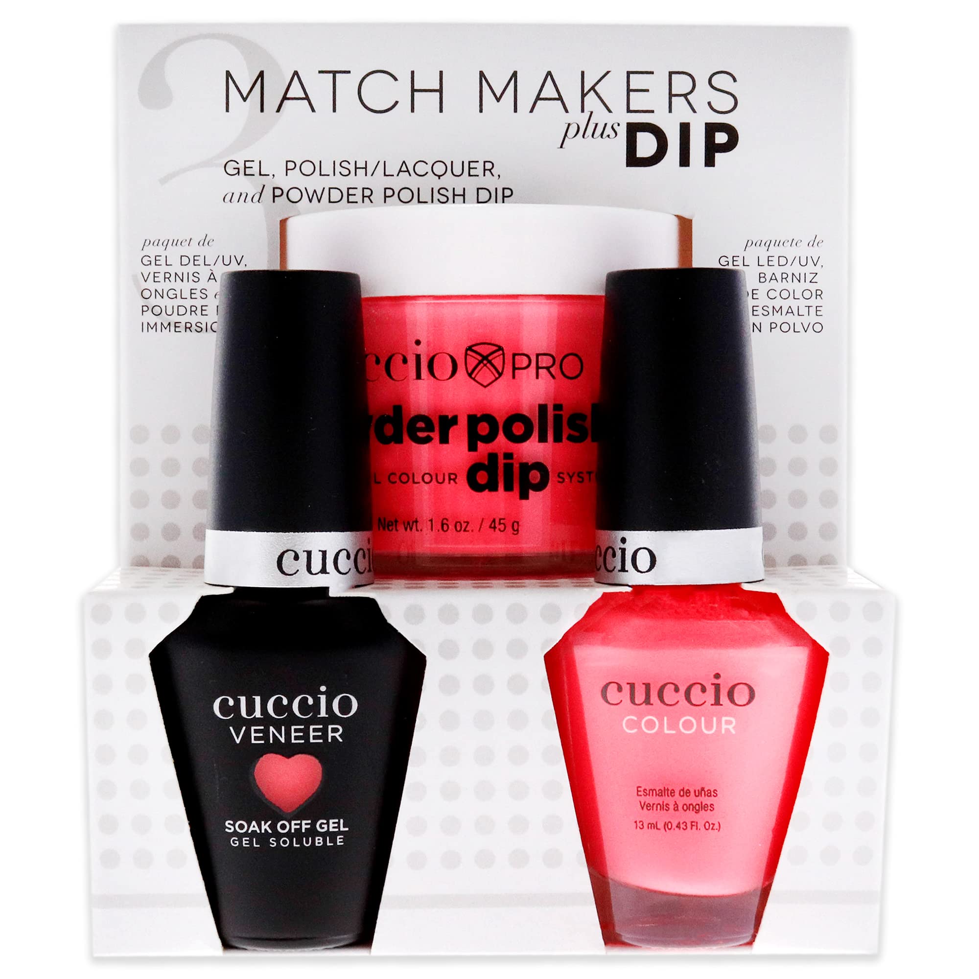 Foto 6 pulgar | Kit De Baño Para Uñas Cuccio Colour Matchmakers Plus Livin' On A Prayer - Venta Internacional.