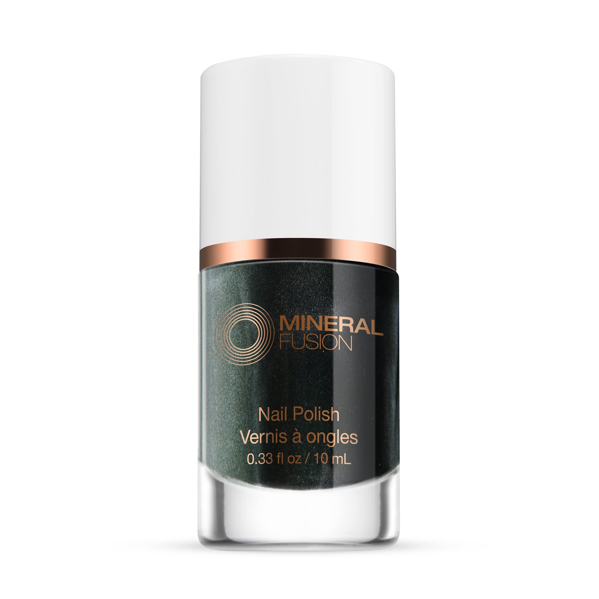 Esmalte De Uñas Mineral Fusion Smoke & Mirrors Dark Forest Green - Venta Internacional.