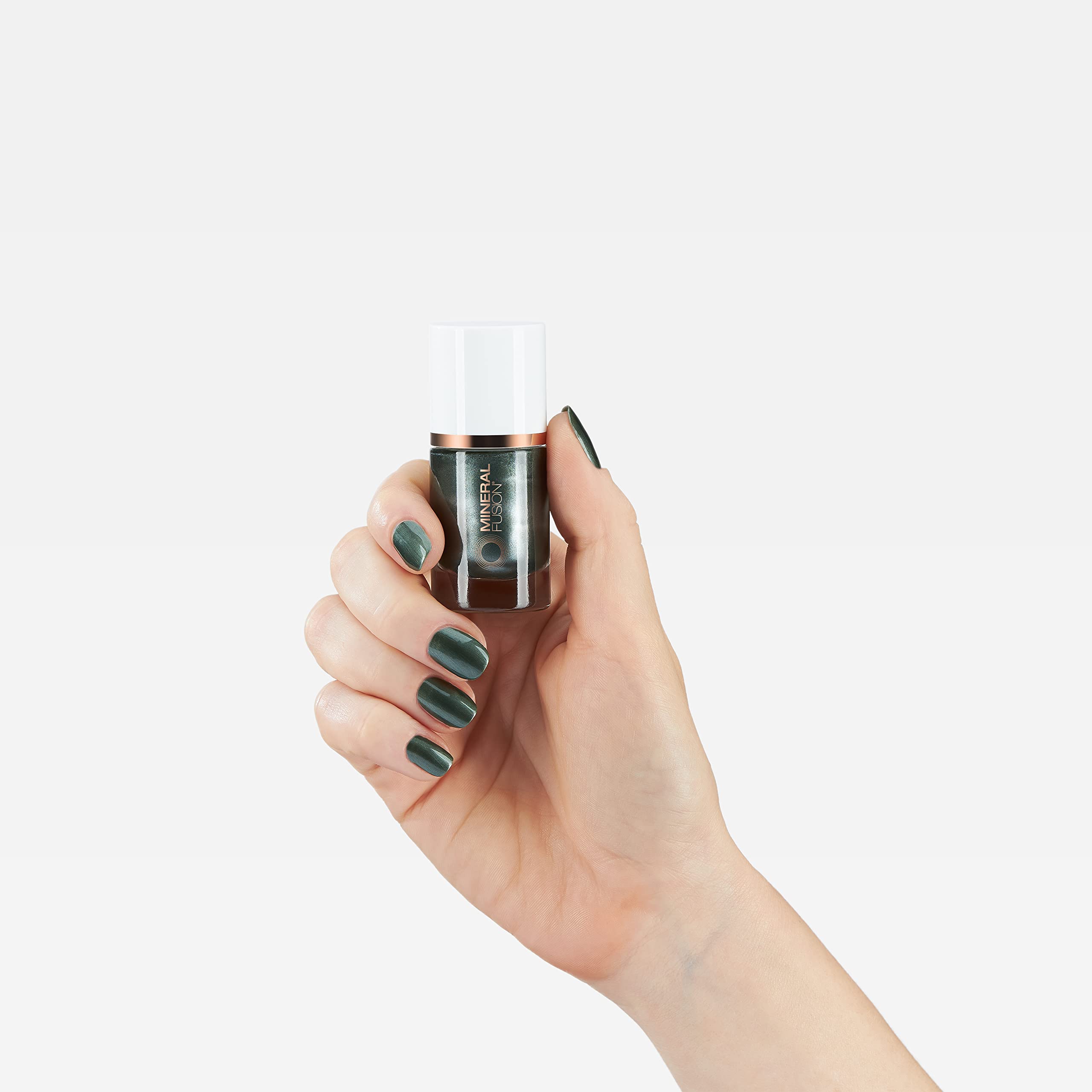 Foto 5 | Esmalte De Uñas Mineral Fusion Smoke & Mirrors Dark Forest Green - Venta Internacional.