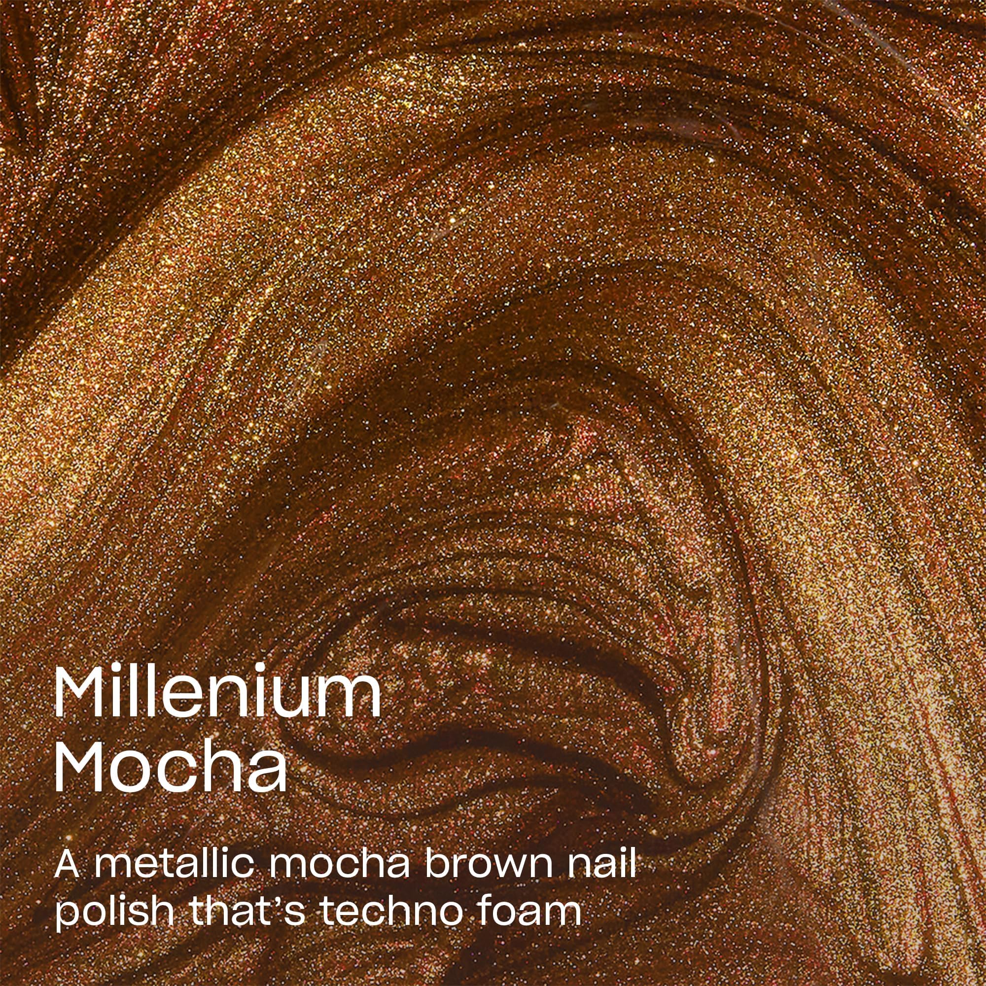 Foto 4 pulgar | Esmalte De Uñas Opi Nail Lacquer Millennium Mocha Metallic Brown - Venta Internacional.