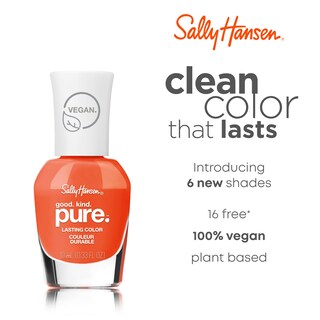 Foto 4 | Esmalte De Uñas Sally Hansen Good.kind.pure Poppy'n Fresh 10 Ml - Venta Internacional.
