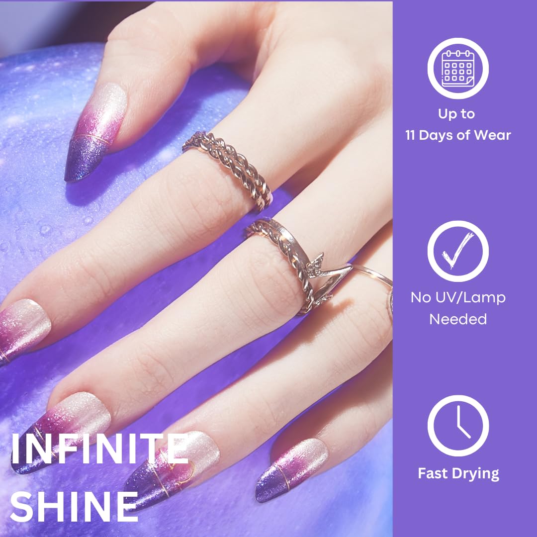 Foto 4 | Esmalte De Uñas Opi Infinite Shine Colección Otoño 2023 15 Ml Azul - Venta Internacional.