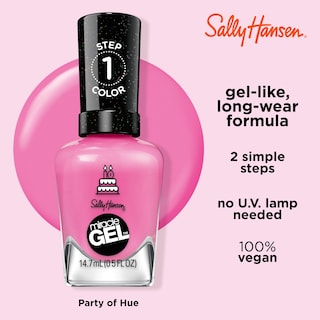 Foto 4 | Esmalte De Uñas Sally Hansen Miracle Gel One Gel Of A Party Pink - Venta Internacional.