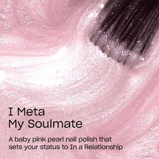 Foto 3 | Esmalte De Uñas Opi Nail Lacquer I Meta My Soulmate Soft Pink - Venta Internacional.
