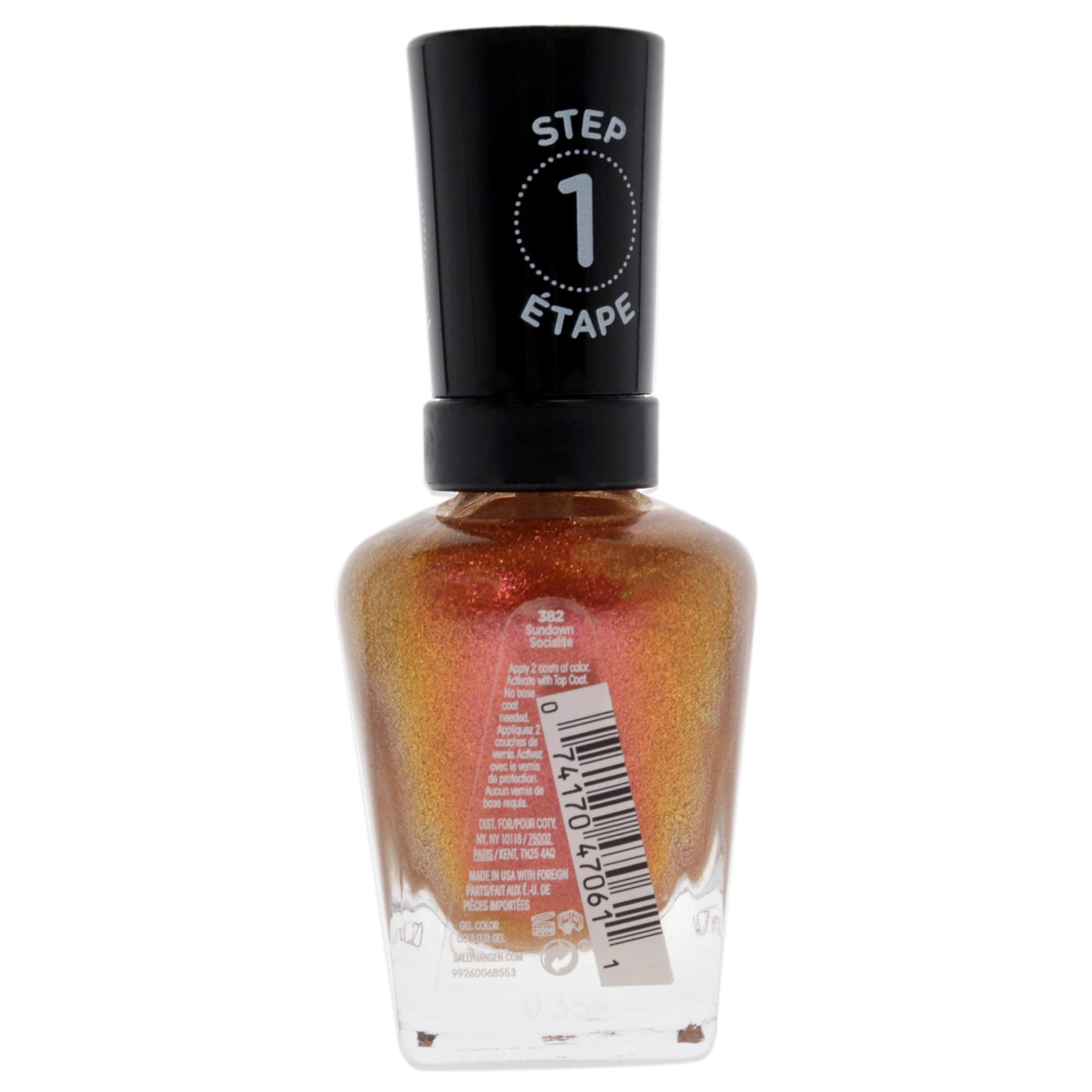 Foto 2 | Esmalte De Uñas Sally Hansen Miracle Gel™ Sundown Socialite - Venta Internacional.