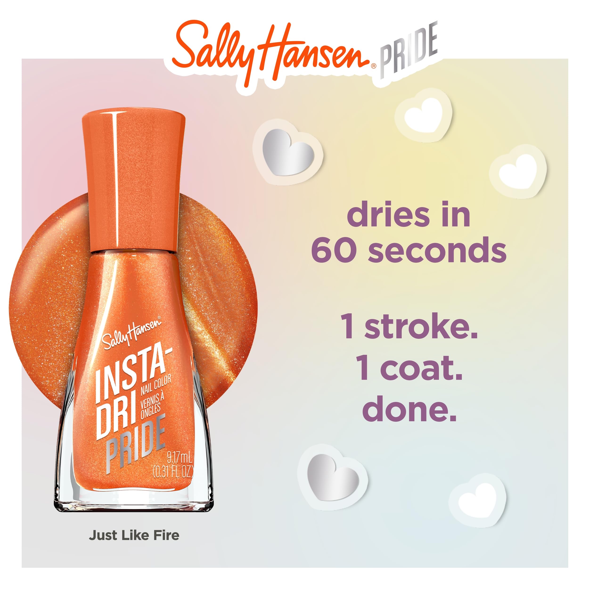 Foto 5 pulgar | Esmalte De Uñas Sally Hansen Insta-dri Pride Just Like Fire 8ml - Venta Internacional.