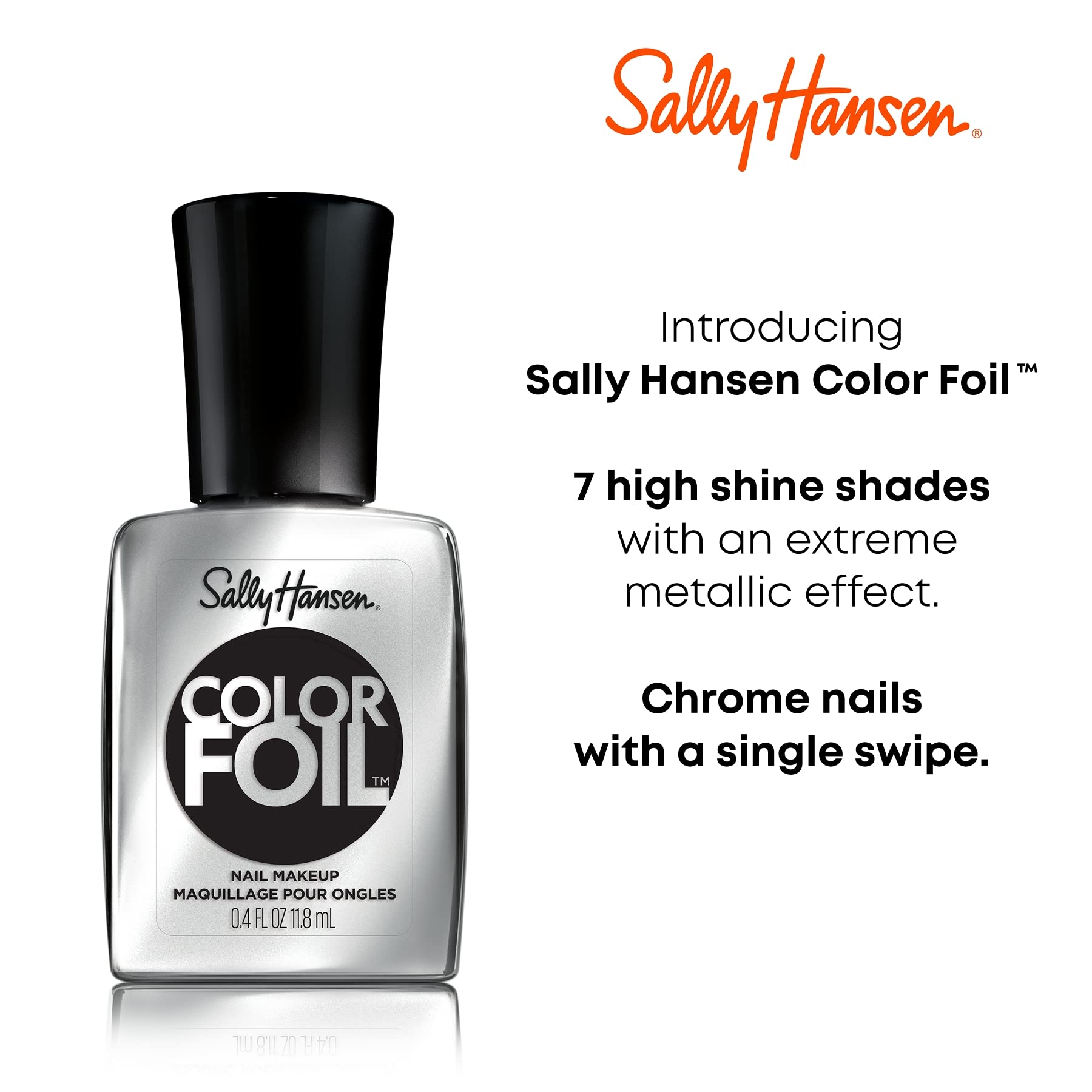 Foto 2 | Esmalte De Uñas Sally Hansen Color Foil Rose Beam 9 Ml - Venta Internacional.