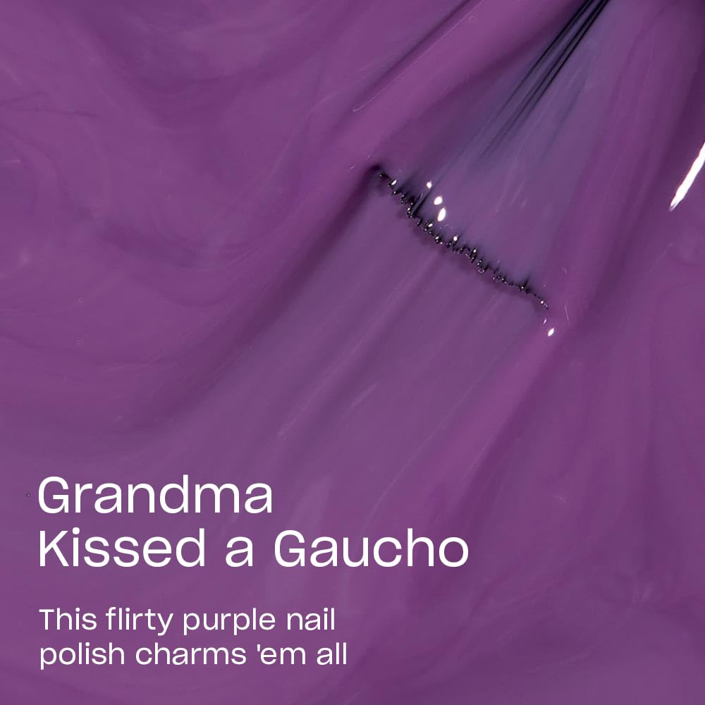 Foto 4 pulgar | Esmalte De Uñas Opi Grandma Kissed A Gaucho Dark Purple Peru - Venta Internacional.