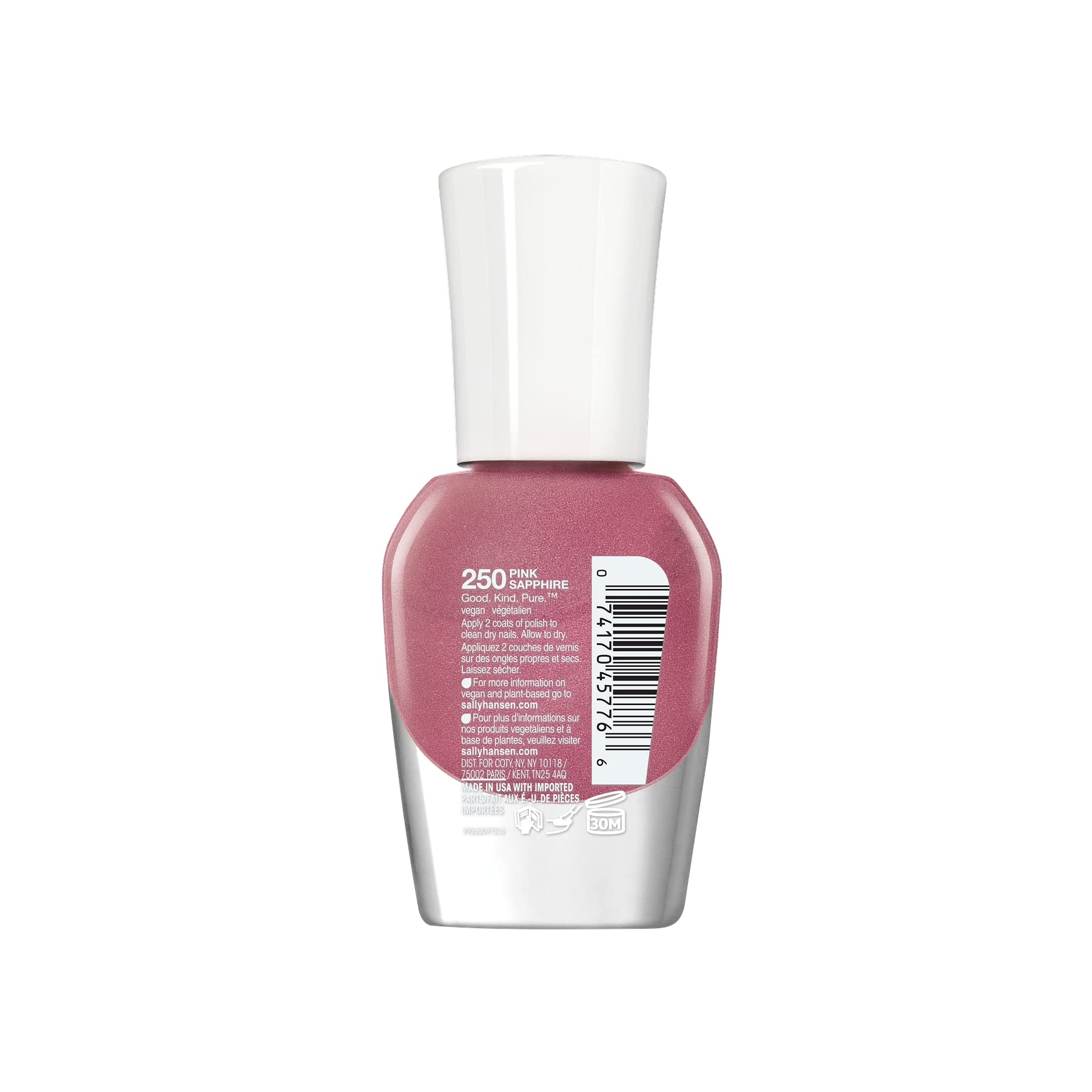 Foto 8 pulgar | Esmalte De Uñas Sally Hansen Good Kind Pure Vegan Pink Sapphire - Venta Internacional.