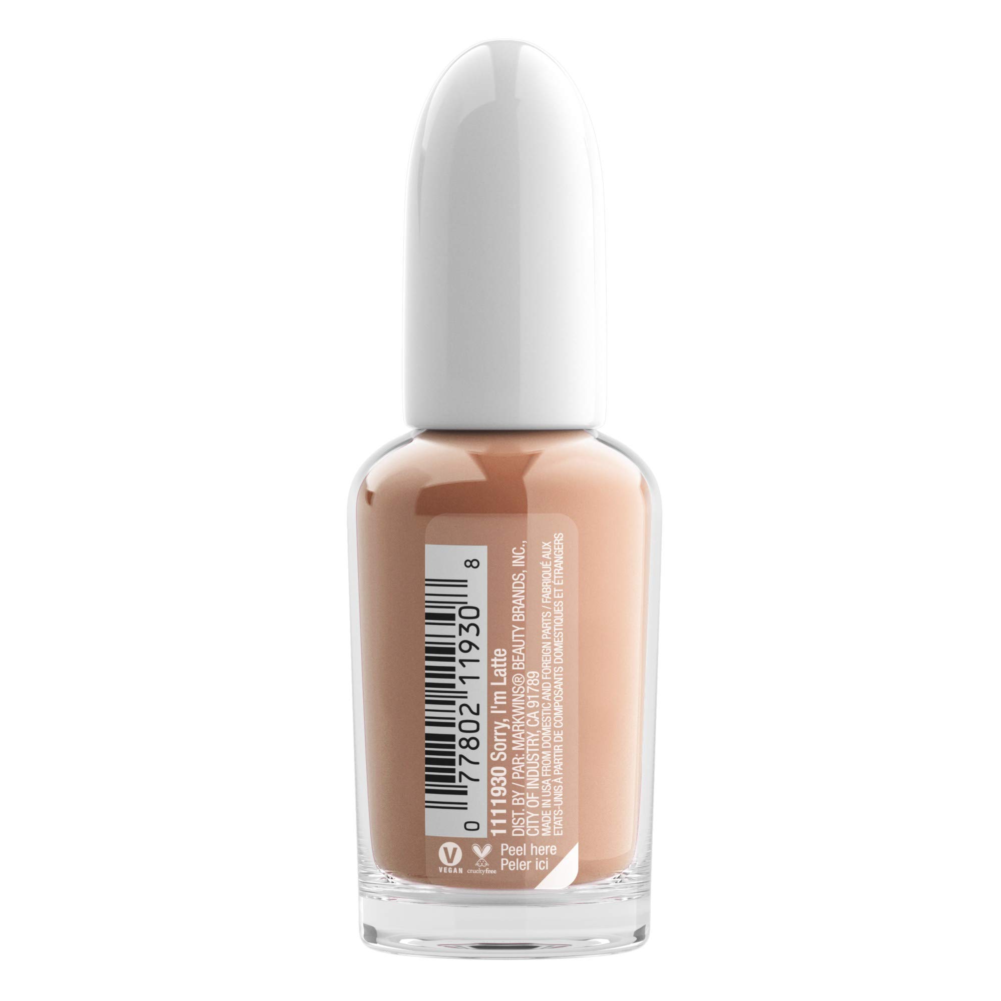 Foto 4 pulgar | Esmalte De Uñas Wet N Wild Fast Dry Af Fall Brown Sorry, I'm Latte - Venta Internacional.