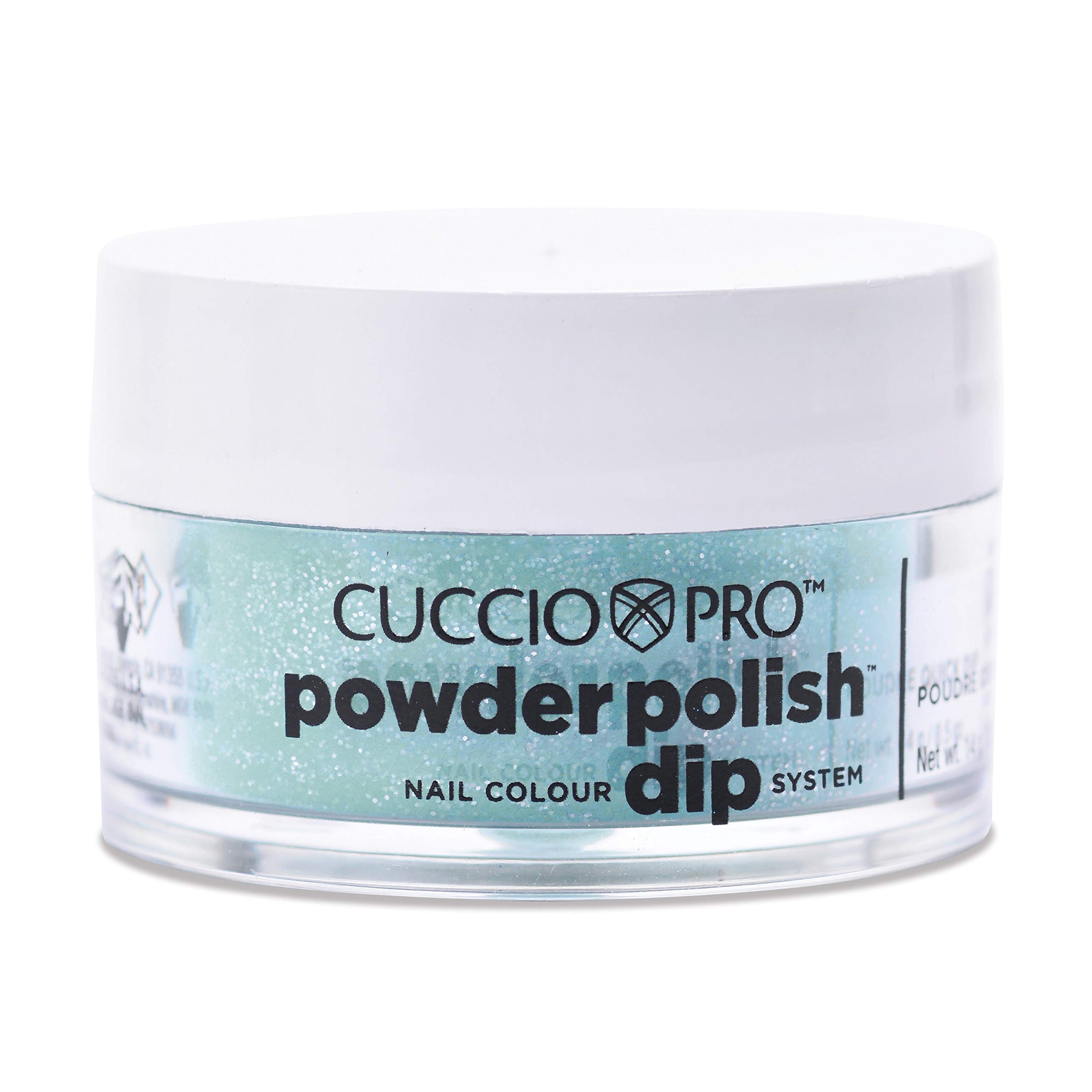 Foto 2 pulgar | Esmalte De Uñas En Polvo Cuccio Color Jade Con Purpurina Plateada, 15 Ml - Venta Internacional.