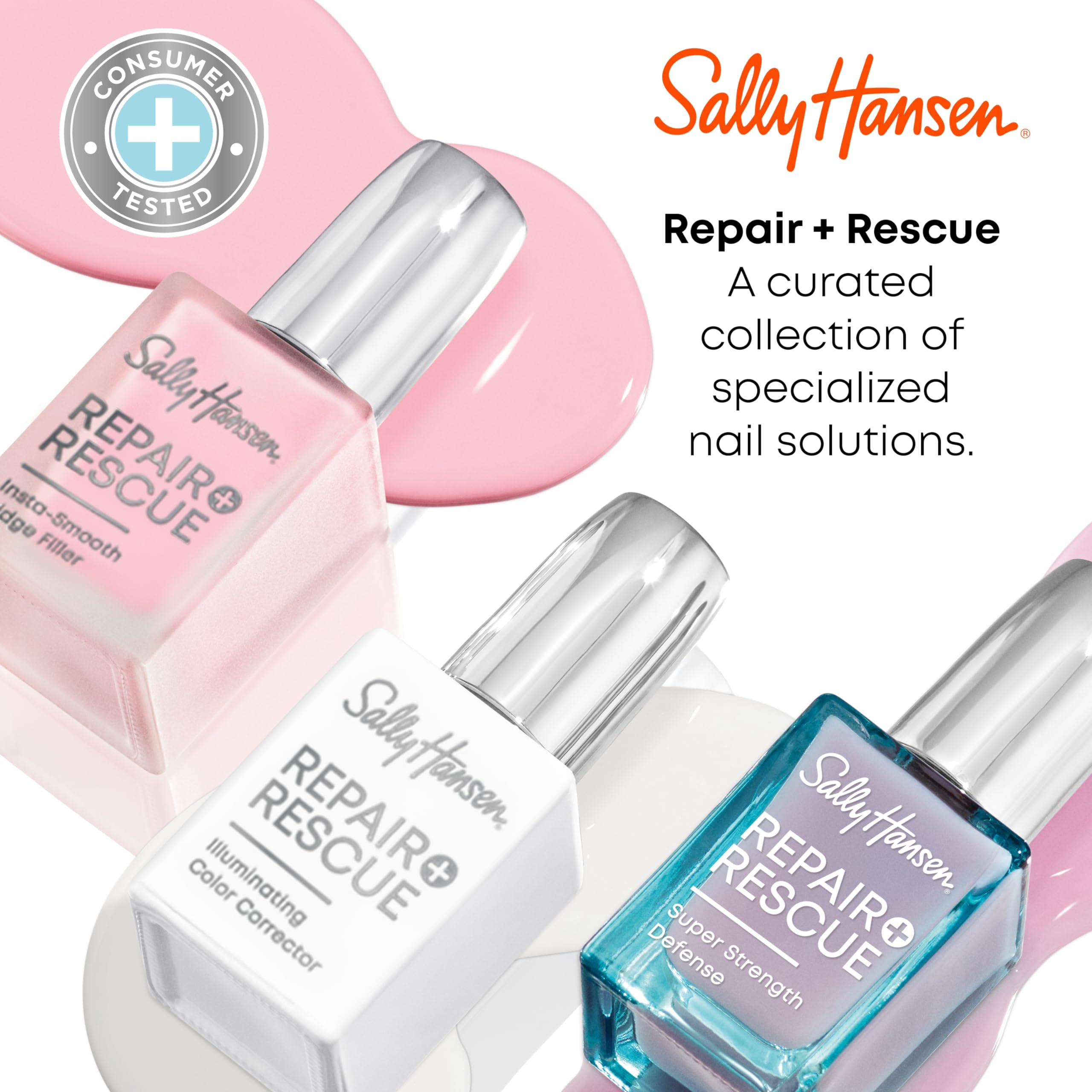 Foto 6 pulgar | Relleno Para Uñas Sally Hansen Repair + Rescue Con Ácido Hialurónico - Venta Internacional.