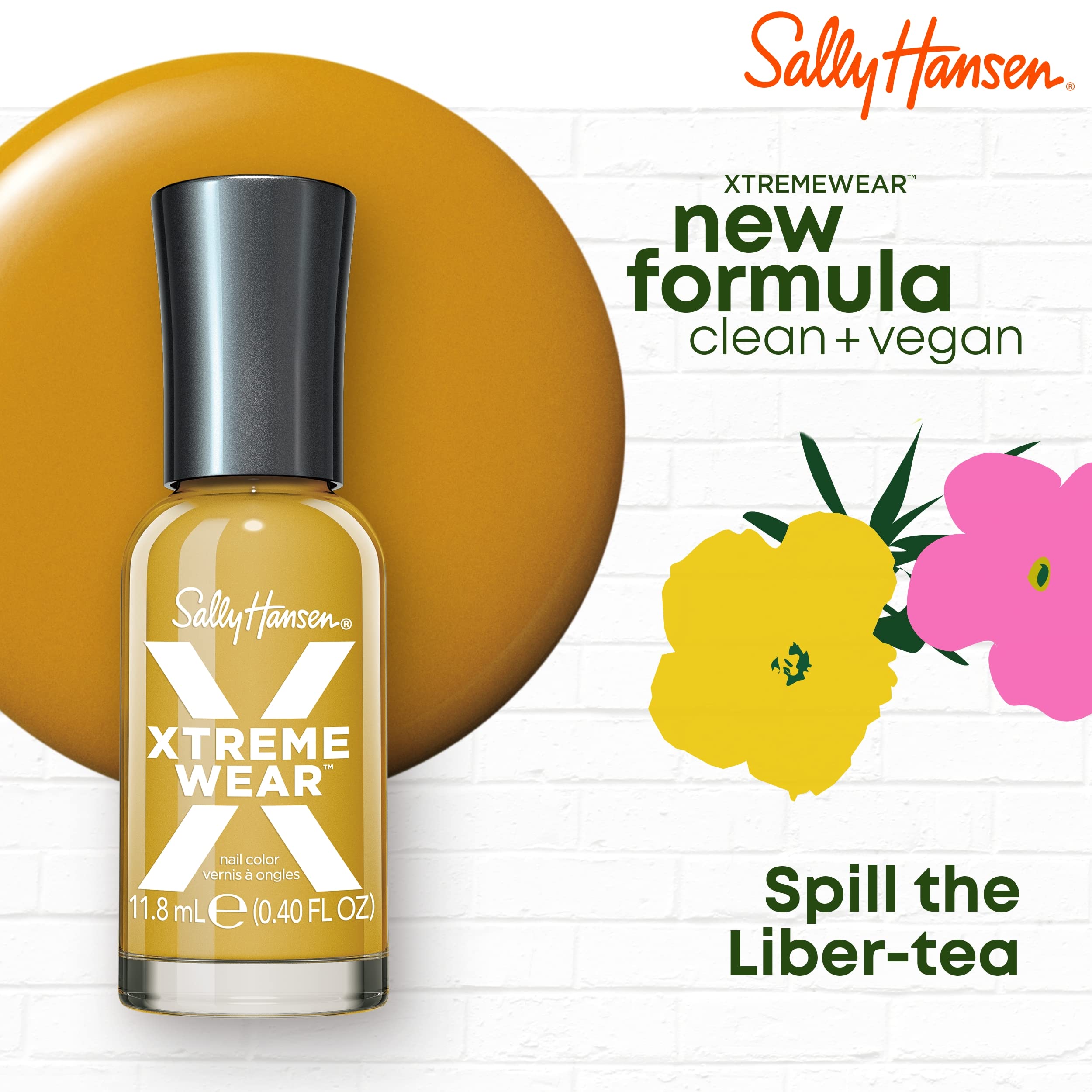 Foto 6 pulgar | Esmalte De Uñas Sally Hansen Xtreme Wear Spill The Liber-tea 3,5 Ml - Venta Internacional.