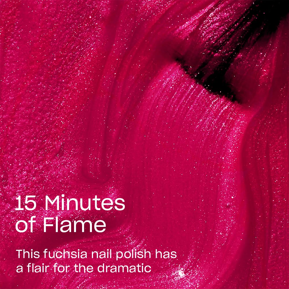 Foto 4 pulgar | Esmalte De Uñas Opi Nail Lacquer 15 Minutes Of Flame Bright Pink - Venta Internacional.