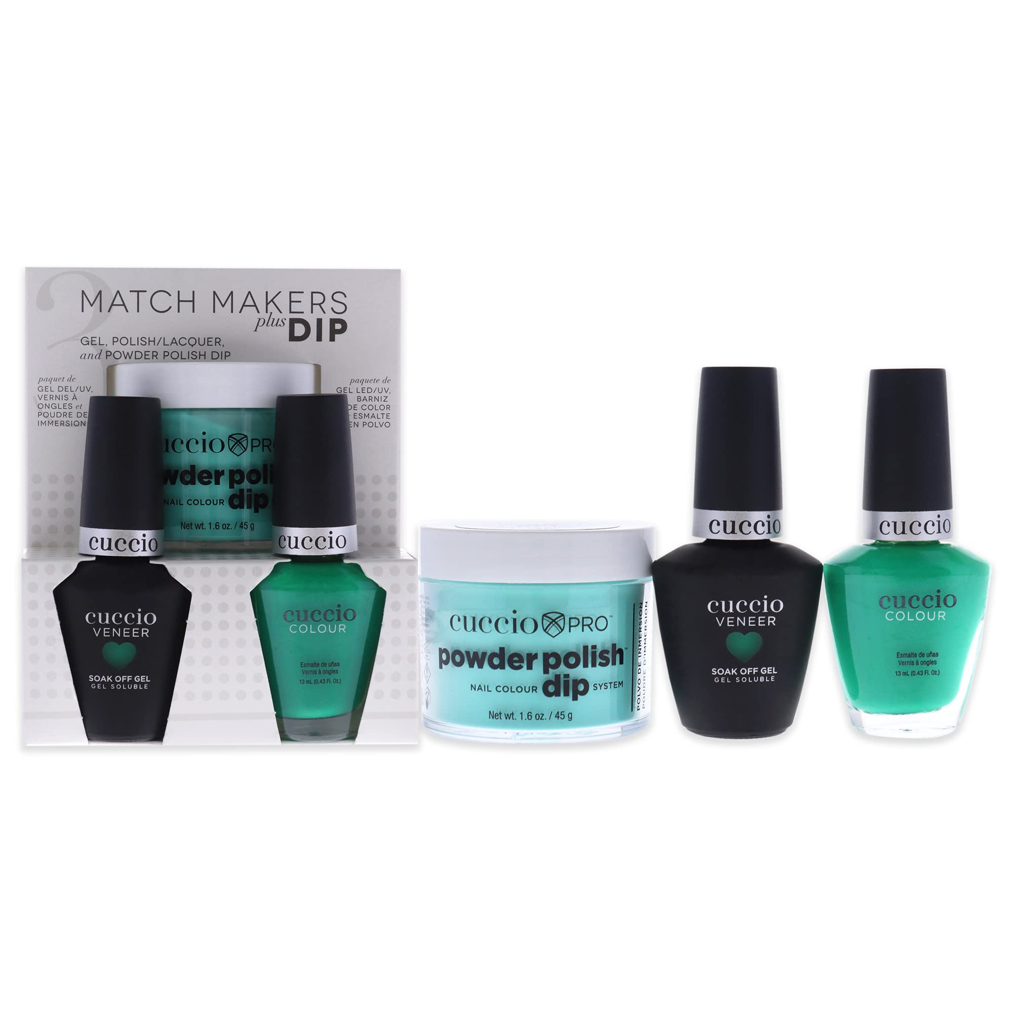 Kit De Baño Para Uñas Cuccio Colour Matchmakers Plus Make A Difference - Venta Internacional.