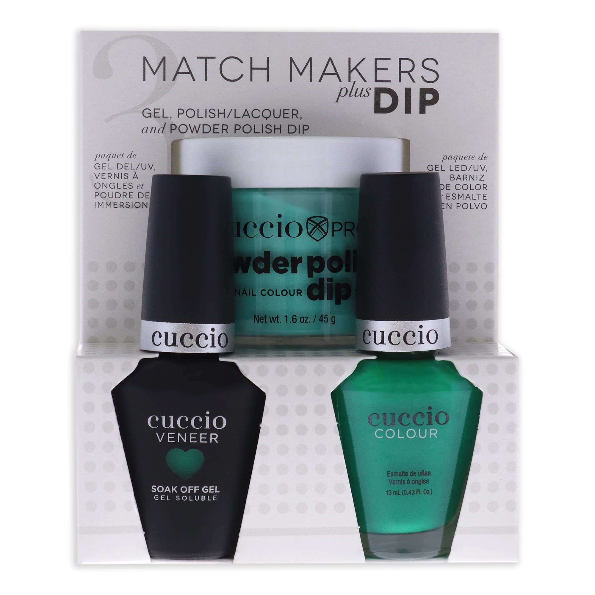 Foto 6 pulgar | Kit De Baño Para Uñas Cuccio Colour Matchmakers Plus Make A Difference - Venta Internacional.