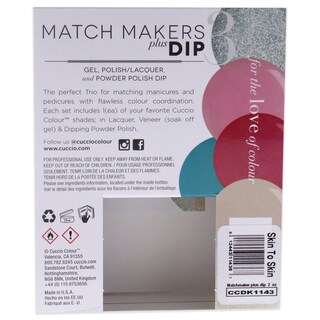 Foto 6 | Kit De Baño De Uñas Cuccio Colour Matchmakers Plus Piel A Piel - Venta Internacional.