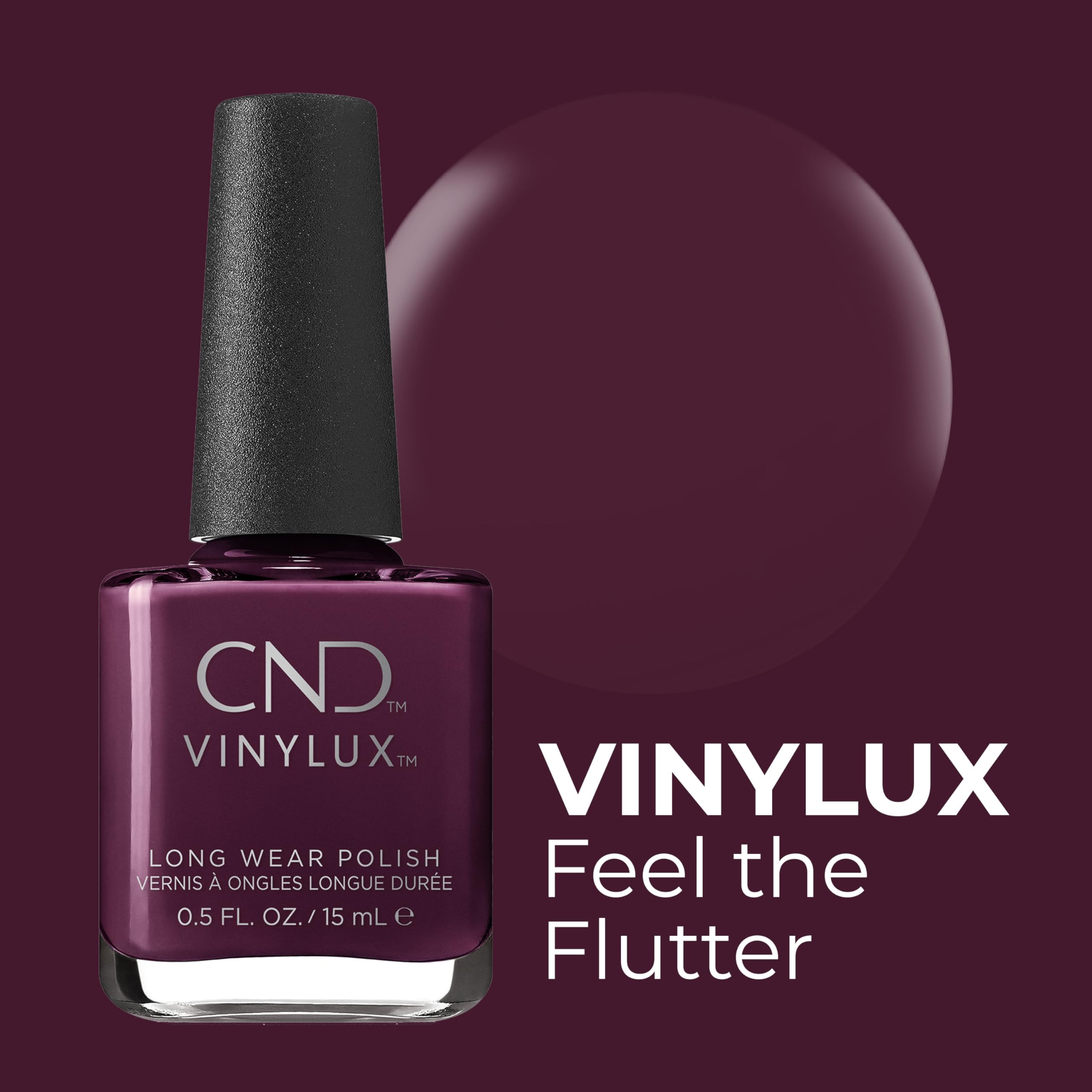 Foto 3 pulgar | Esmalte De Uñas Cnd Vinylux Longwear Gel-like Shine Purple, 15 Ml - Venta Internacional.