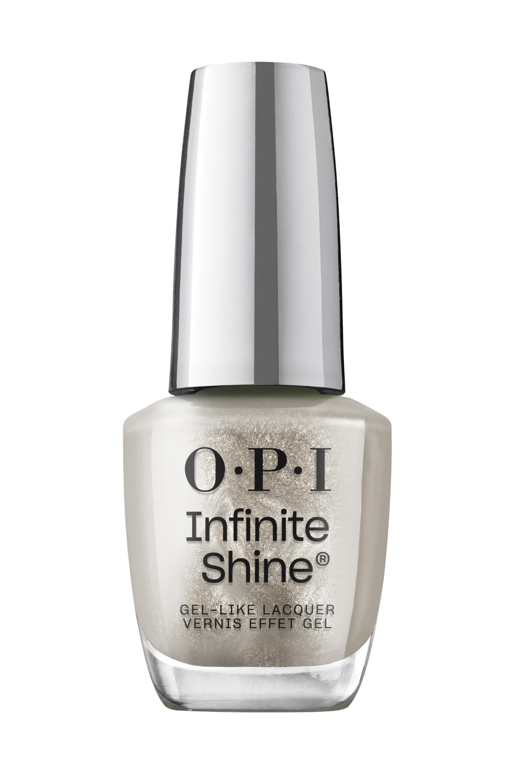 Esmalte De Uñas Opi Infinite Shine Work De Chrome Silver - Venta Internacional.