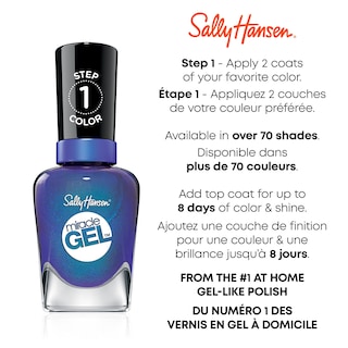Foto 4 | Esmalte De Uñas Sally Hansen Miracle Gel™ Oaseas Blue - Venta Internacional.