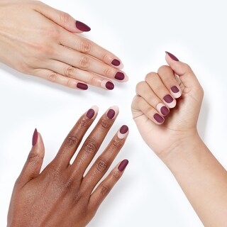 Foto 3 | Press On Nails Opi Xpress/on Comin' In Haute Red Con Pegamento Para Uñas - Venta Internacional.