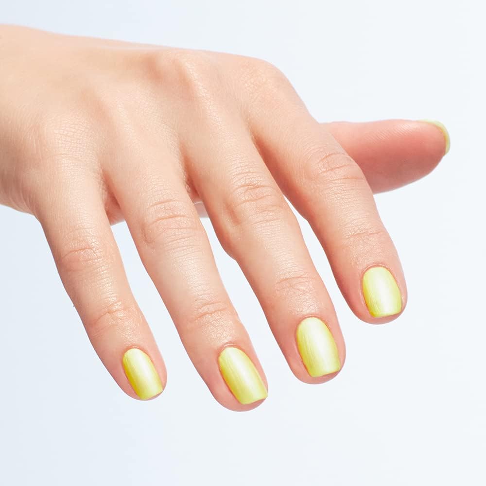 Foto 5 pulgar | Esmalte De Uñas Opi Sunscreening My Calls Soft Yellow Pearl - Venta Internacional.