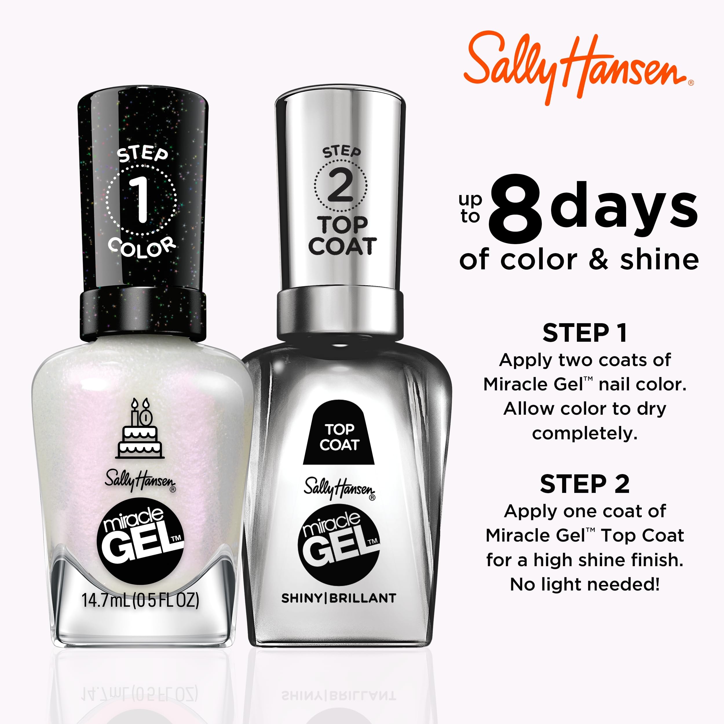 Foto 6 | Esmalte De Uñas Sally Hansen Miracle Gel™ One Gel Of A Party - Venta Internacional.