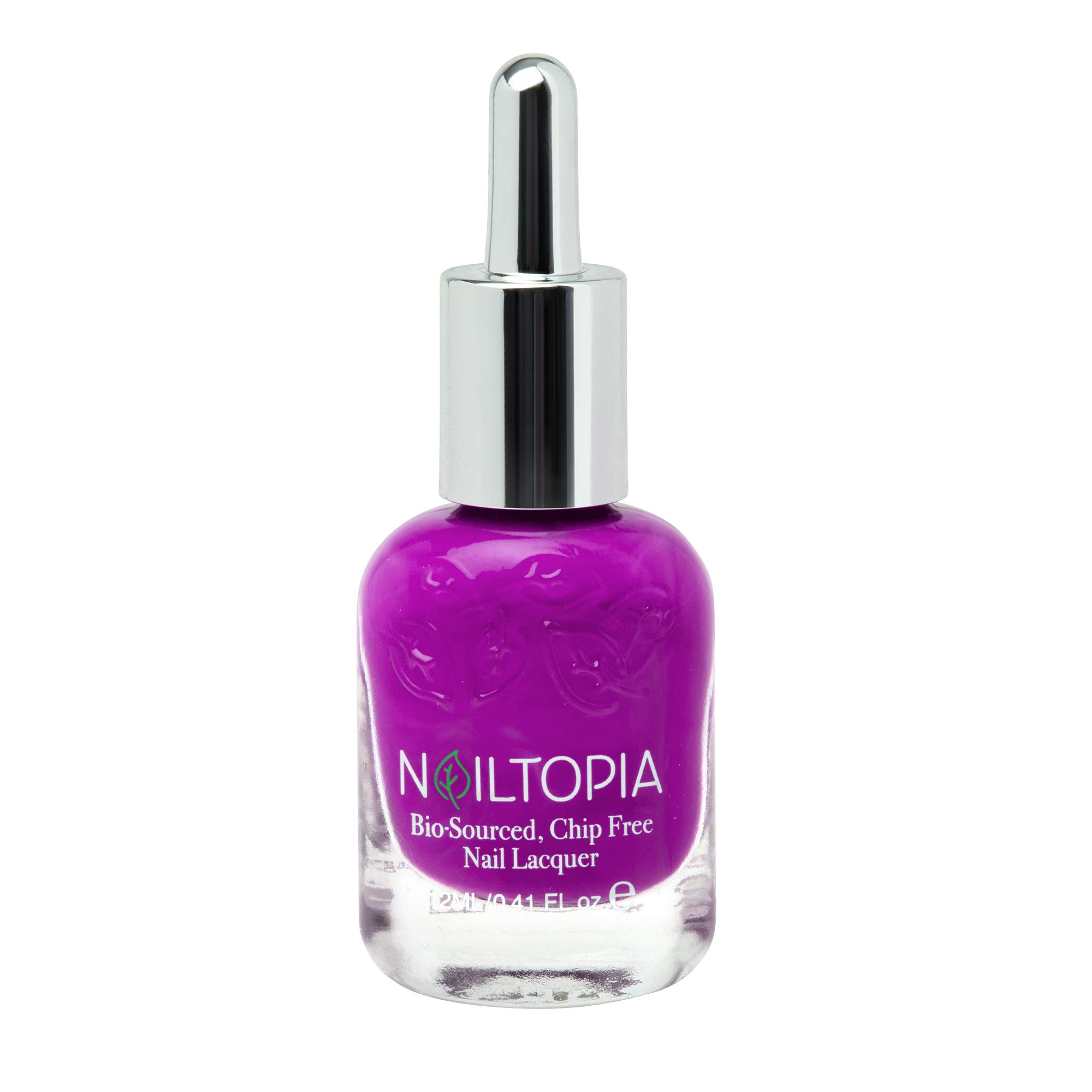 Esmalte De Uñas Nailtopia Curve Ball, Color Morado Brillante, 12 Ml - Venta Internacional.