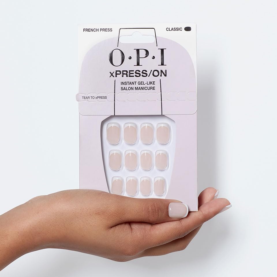 Foto 7 pulgar | Press On Nails Opi Xpress/en French Press French Tip - Venta Internacional.