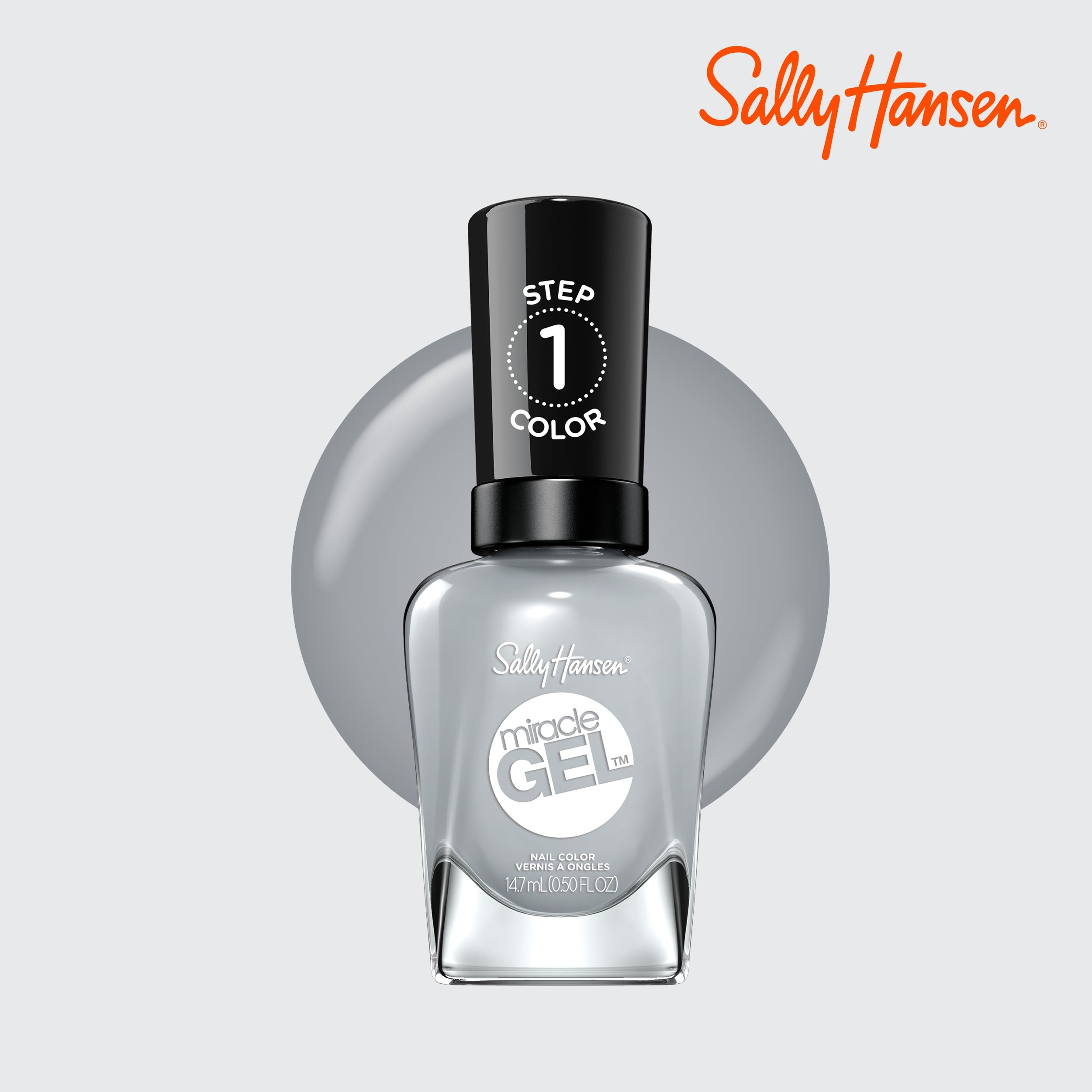 Foto 6 pulgar | Esmalte De Uñas Sally Hansen Miracle Gel™ Greyfitti Grey - Venta Internacional.