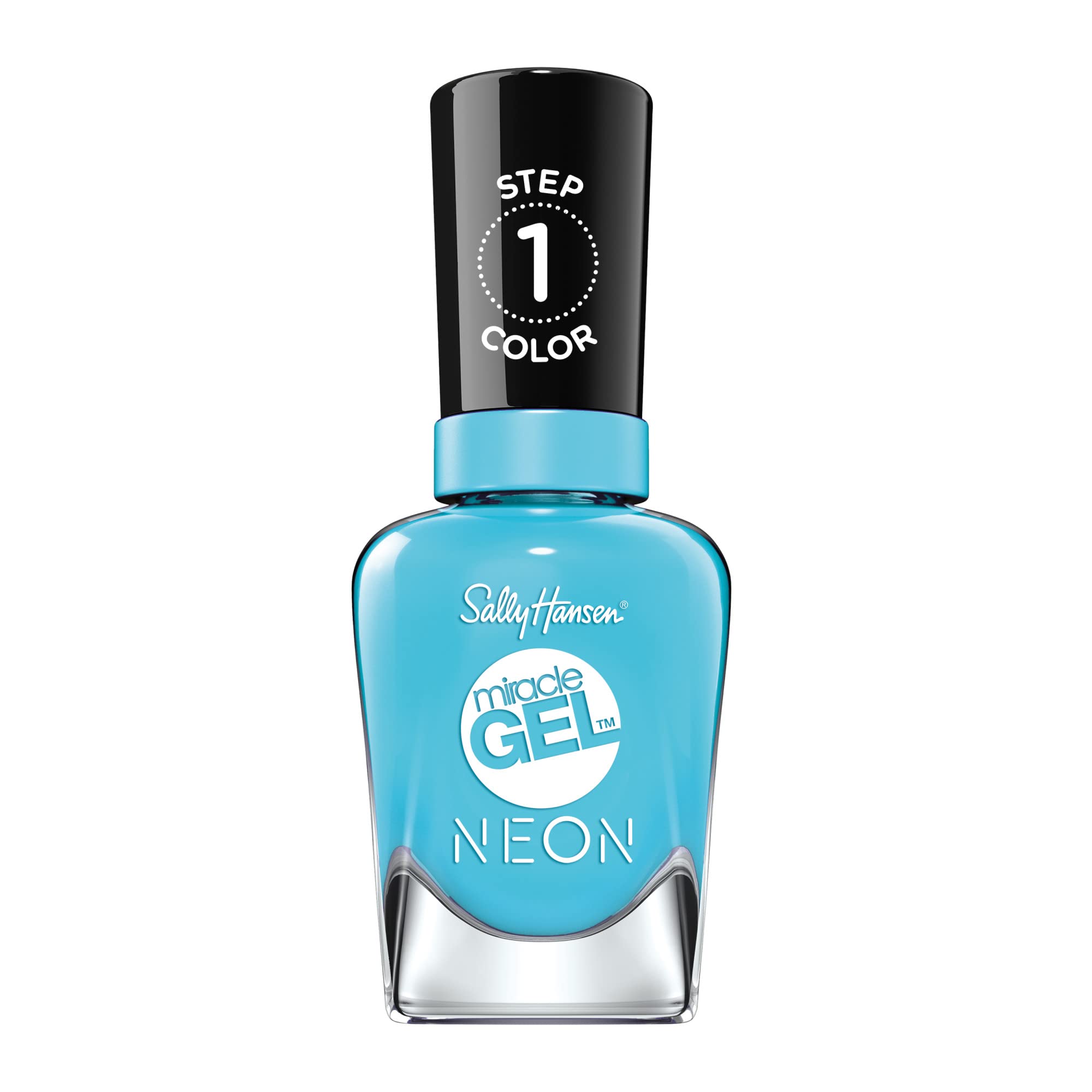 Esmalte De Uñas Sally Hansen Miracle Gel™ Miami Ice Blue - Venta Internacional.